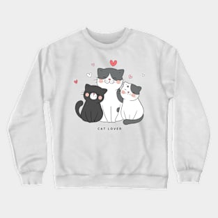 cat lover 2023 Crewneck Sweatshirt